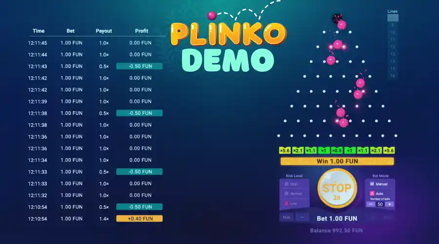 Plinko Demo